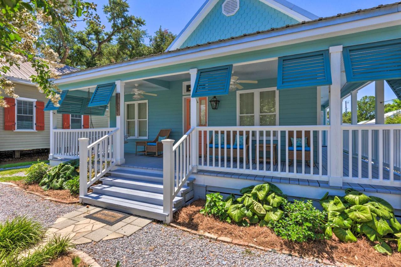 Cottage With Porch - 3 Min Walk To Bay St Louis Bay St. Louis Esterno foto
